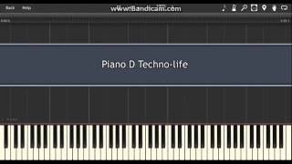 Synthesia Tutorial  D Technolife Bleach Opening 2 [upl. by Thrasher572]