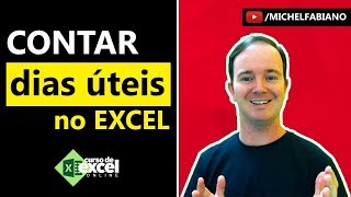 Como Contar Dias Úteis no Excel e Finais de Semana [upl. by Htebsil113]