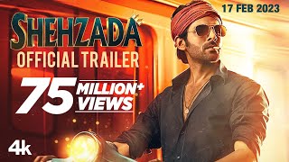 Shehzada Official Trailer  Kartik Aaryan Kriti Sanon  Rohit Dhawan  Bhushan Kumar [upl. by Anselmi]