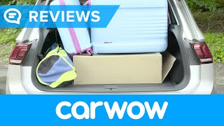 Volkswagen Tiguan SUV 2018 practicality review  Mat Watson Reviews [upl. by Dnalel]