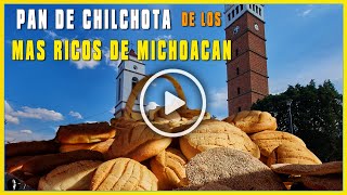 PAN DE CHILCHOTA de los MÁS RICOS DE MICHOACAN  PAN DE HORNO DE LEÑA [upl. by Ejroj]