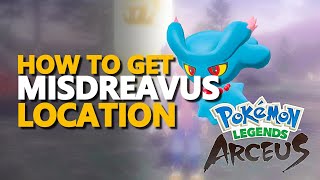 Pokemon Legends Arceus Misdreavus Location [upl. by Sucam]