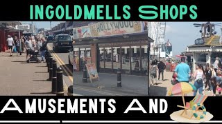 Ingoldmells Shops Amusements and The Beach Walkalong [upl. by Altaf]