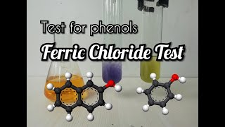 Ferric Chloride test for Phenols [upl. by Baron914]