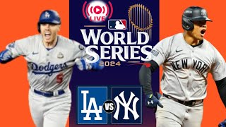 Dodgers vs Yankees  Beisbol en vivo J4 Serie Mundial 29 Octubre 2024 MLB Grandes Ligas [upl. by Arst]