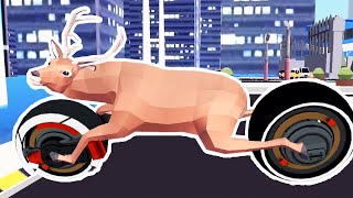 非常普通的鹿！時空穿越打敗最強狗熊BOSS！鹿模擬器Deer Simulator【鯉魚Ace】 [upl. by Yerfej769]