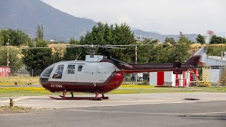 MBB Bo105LSA3 Landing At Tobalaba Aerodrome [upl. by Nileek]