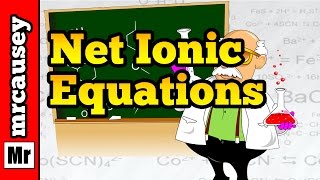 Writing Net Ionic Equations with Spectators Ions [upl. by Nodal]