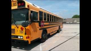 School Bus PreTrip Inspection Indiana CDL Class B outside the bus [upl. by Griz214]