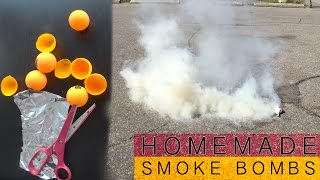 How To Make HOMEMADE SMOKE BOMBS [upl. by Crespo]