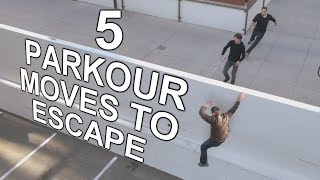 5 Best Parkour Moves to Outrun Anyone  How to Escape [upl. by Corby]