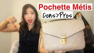 LV Pochette Metis PROS amp CONS  Empreinte Leather Functional 1 Year Review  luxuryinModeration [upl. by Askari]