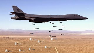 Stunning Video of B1 Lancer in Action • Takeoff amp Landing Training Footage [upl. by Nelrac71]