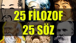 25 Filozof ve 25 SÃ¶z [upl. by Andersen223]