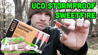 UCO Stormproof Sweetfire Strikeable Firestarter [upl. by Amoihc573]