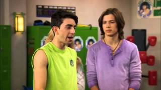 Clip  Meet the McKrupnicks  Kickin It  Disney XD Official [upl. by Hcone]