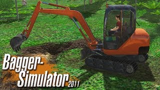 EXKAVATOR LKW BAGGER  Driving Simulator  Bagger Kinder Spiel [upl. by Emerick]