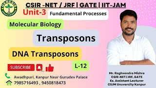 Transposons  Transposition  DNA Transposons  Retrotransposons genesisinstitute  Lecture12 [upl. by Zilef]