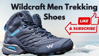 Wildcraft Men MidTop Trekking Shoes Unboxing And Review [upl. by Alliuqat]