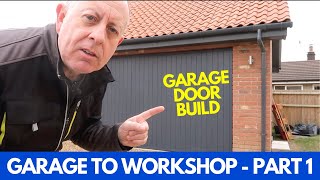 Making a Storage shed out of Pallets Part 1 [upl. by Gibson]