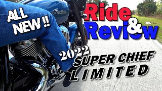 2022 Indian Super Chief Limited Test Ride [upl. by Eira528]