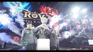 Highlight RoV Pro League Championship  Garena World 2018 [upl. by Arrim]