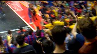 Celebracion de los Dracs tras ganar la Uefa Futsal Cup [upl. by Oicaro]