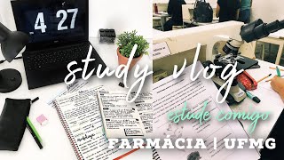 STUDYVLOG  ESTUDANTE de FARMÁCIA  UFMG [upl. by Elsie937]