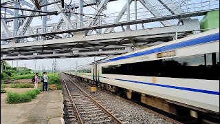 ‎️‍🔥Indias Bullet Train VANDE BHARAT Express Rajdhani Shatabdi 130 Kmph Fastest Eastern Railways [upl. by Mcneely]