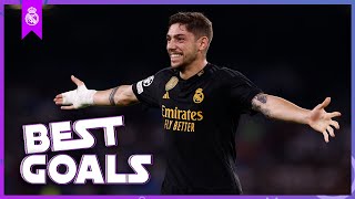 Fede Valverde’s BEST Real Madrid GOALS [upl. by Peckham600]