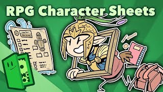 RPG Character Sheets  Designing Gameplay Around Character Customization  Extra Credits [upl. by Ahsinelg]