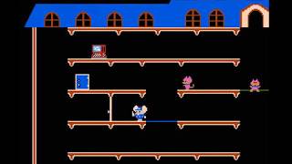 NES Longplay 856 Mappy [upl. by Ruthanne]