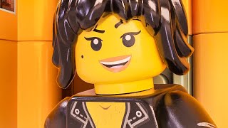 The Lego Ninjago Movie  Garmadon arrives  the ninjas engage [upl. by Lillis]