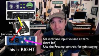 How to Connect a Preamp to your Interface Properly  Are you doing this wrong [upl. by Booker]