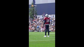 Patriots QB Jacoby Brissett Does Cartwheel During Practice [upl. by Leffert]