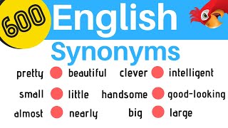 600 English Synonyms  Learn English Synonym Words  Easy English Lesson [upl. by Nyer]