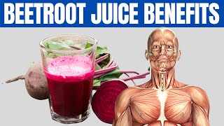 BEETROOT JUICE BENEFITS  17 Amazing Health Benefits of Beetroot Juice [upl. by Aiden]