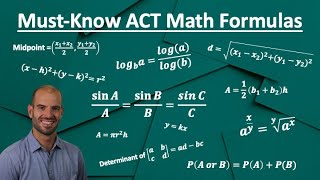 ACT Math 100 MustKnow Formulas To Get A 36 in 2025 [upl. by Freddy]