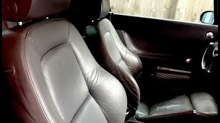 DIY Car Leather Seat Tear Repair [upl. by Flosser113]