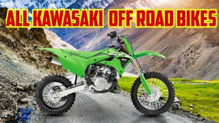 all Kawasaki off road bikes in hindi  best off road bike in the world  best bike for off roading [upl. by Aniluj]