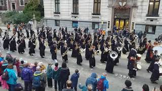 Christ’s Hospital School Band Lord Mayor’s Show 2021 [upl. by Gannon350]