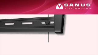 How To Install Your SANUS LL22 TV Mount [upl. by Yeleak]