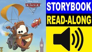 Cars Read Along Story book Read Aloud Story Books Cars 2 Storybook [upl. by Leval746]