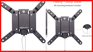 Amazon Basics Tilt TV Wall Mount fits 12Inch to 40Inch TVs and VESA 200x200 [upl. by Calmas]