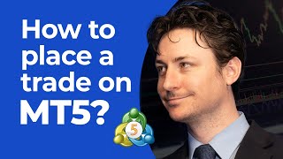 MetaTrader 5 How to Place a Trade on MT5 [upl. by Terrill]