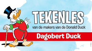 Tekenles Dagobert Duck [upl. by Eimma]