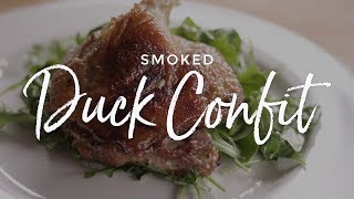 Smoked Duck Confit Recipe on the Yoder Smokers YS640 Pellet Grill [upl. by Yhtommit478]