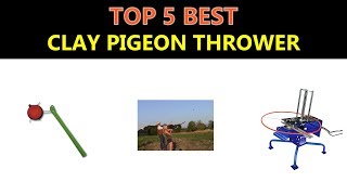 Top 5 Best Clay Pigeon Thrower [upl. by Ritch123]