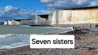 Visiting Eastbourne and near by The Seven Sisters located in southeast England [upl. by Legyn]