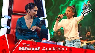 Ranuki Dissanayake  Unstoppable  Blind Auditions [upl. by Gapin]